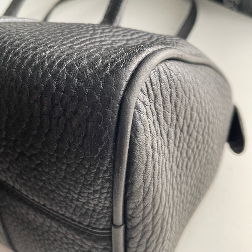 Dooney and Bourke awl pebbled leather barrel bag - Picture 7 of 16